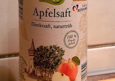 Apfelsaft von Gutbio