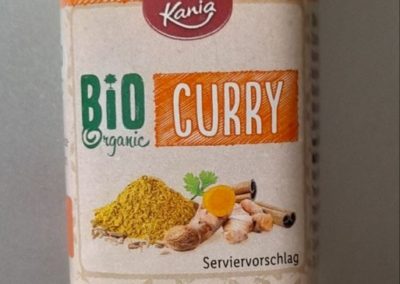 Currypulver-Kania