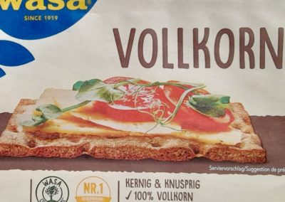 Vollkorn-Knäckebrot-Wasa