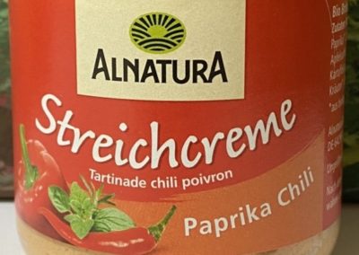 Streichcreme-Paprika-Chili-Alnatura