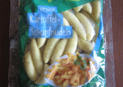 Vegane Kartoffel-Schupfnudeln