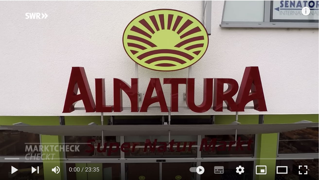 Alnatura im Check<br />
