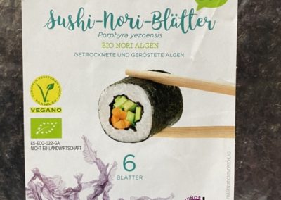 Sushi-Nori-Blätter-Porto Muiños